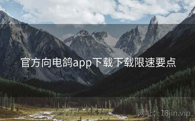官方向电鸽app下载下载限速要点